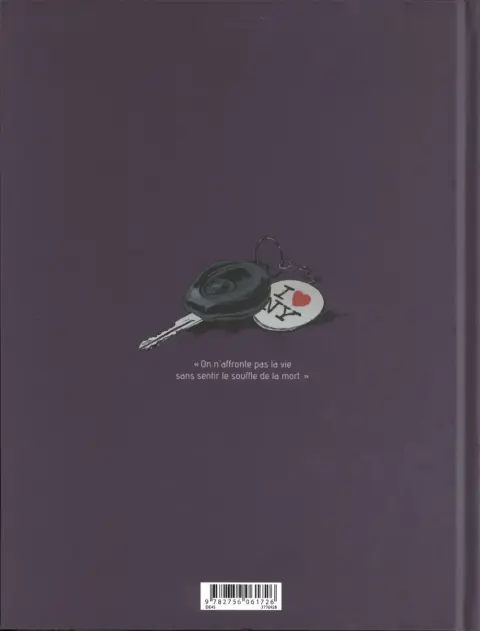Verso de l'album La guerre