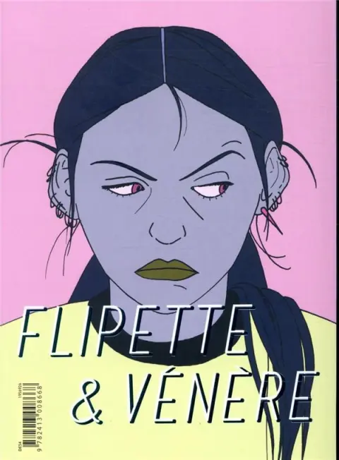 Verso de l'album Flipette & Vénère