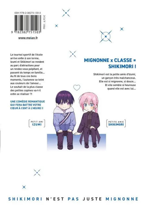 Verso de l'album Shikimori n'est pas juste mignonne 6