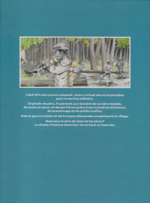 Verso de l'album Bandit d'Honneur Livre 1