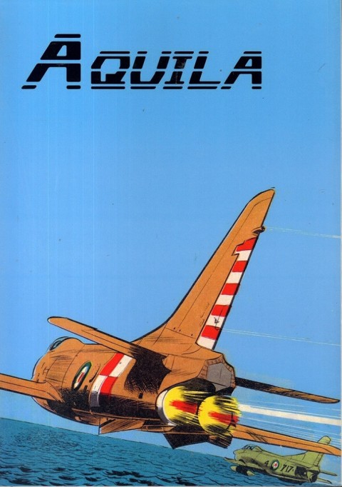 Verso de l'album Aquila Tome 3 Sauvetage dans l'espace