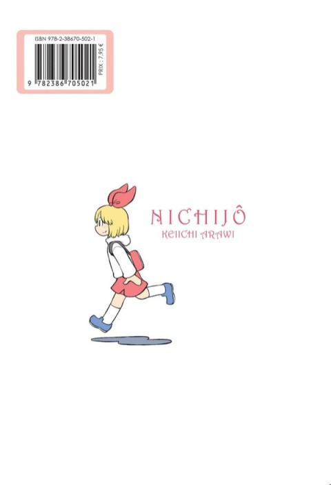 Verso de l'album Nichijô - Récits du quotidien (6)