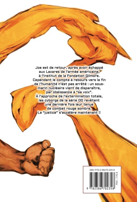 Verso de l'album 009 Re:Cyborg 5