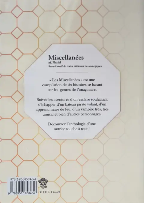 Verso de l'album Les miscellanées