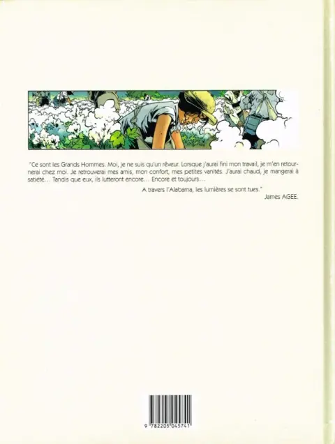 Verso de l'album Dixie Road Tome 2