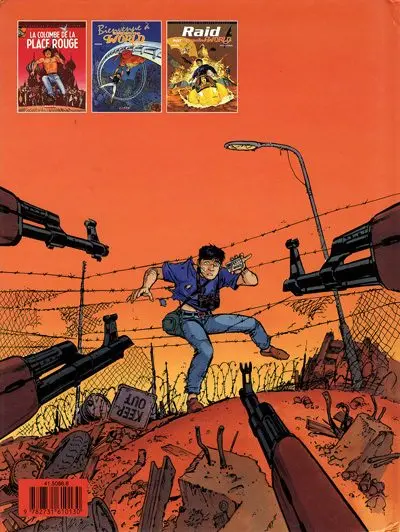 Verso de l'album Les Dossiers d'Olivier Varèse Tome 3 Raid sur Kokonino World