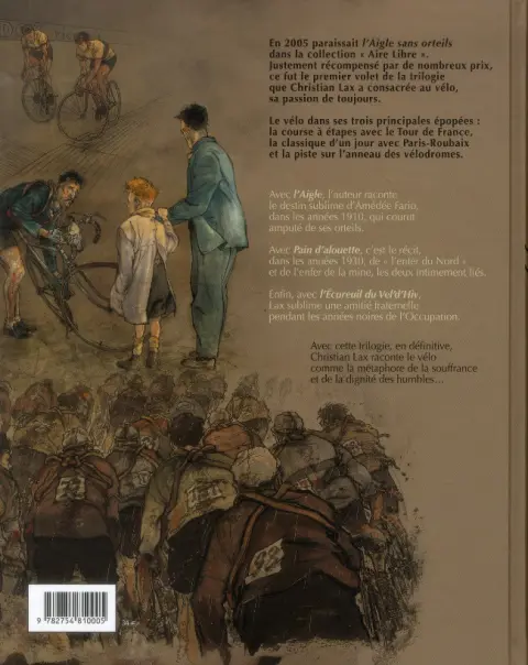 Verso de l'album Échappées belles
