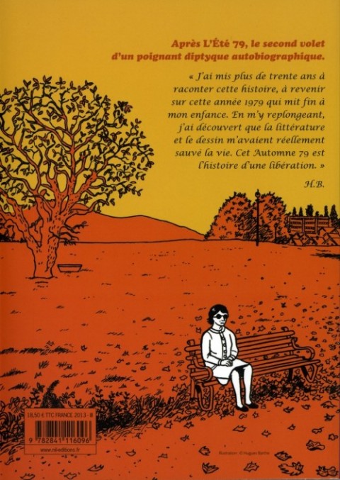 Verso de l'album L'Été 79 et l'automne 79 Tome 2 L'automne 79