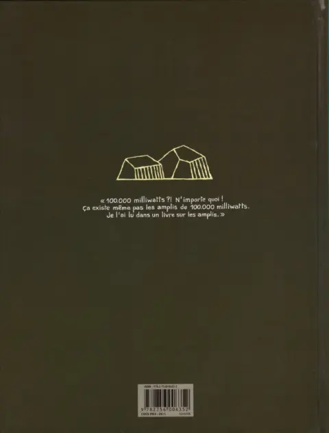 Verso de l'album 100.000 milliwatts Printemps