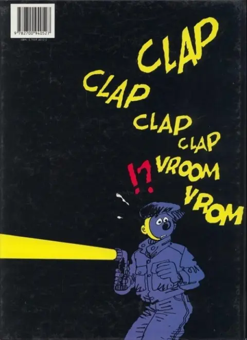 Verso de l'album Les Aventures de Gil et Georges par Wasterlain Tome 2 Le Maître des Robots