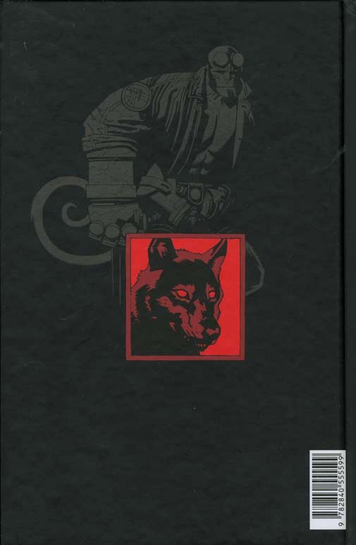 Verso de l'album Hellboy Tome 4 La Main droite de la mort