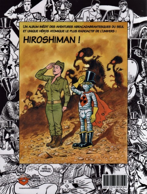 Verso de l'album Hiroshiman Tome 4 Fait le clone