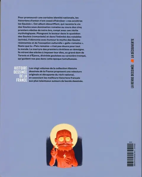 Verso de l'album Histoire dessinée de la France Tome 3 Pax Romana ! - D'Auguste à Attila