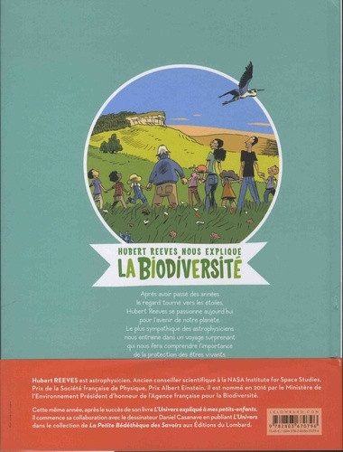 Verso de l'album Hubert Reeves nous explique Tome 1 La Biodiversité
