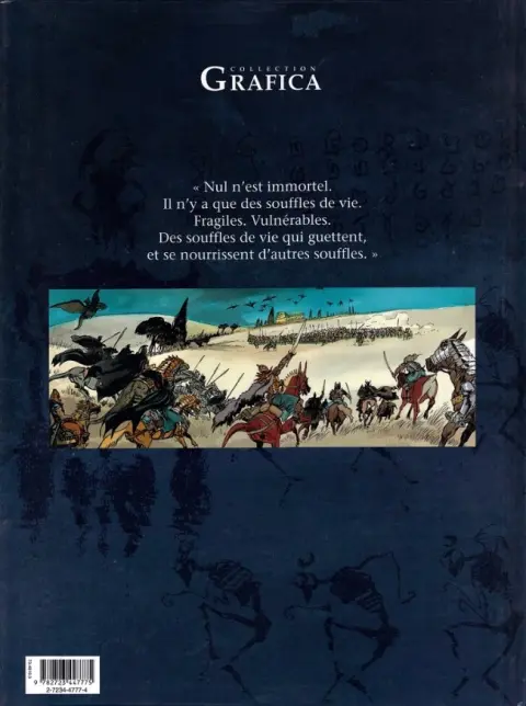 Verso de l'album Les Immortels Tome 5 Le jour de la colère