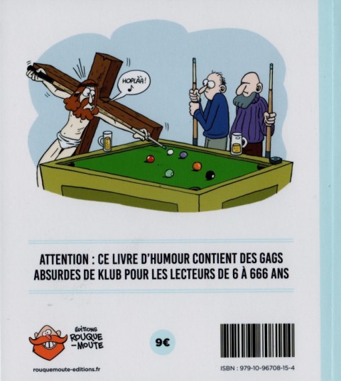 Verso de l'album Absconcités Tome 1 Dieu