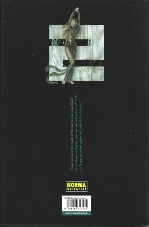 Verso de l'album Prohibited book Tome 2