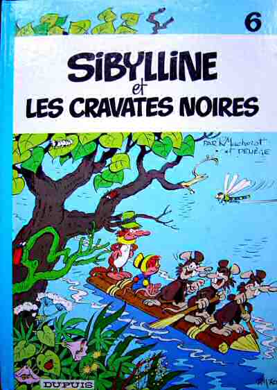 Couverture de l'album Sibylline - Dupuis Tome 6 Sibylline et les cravates noires