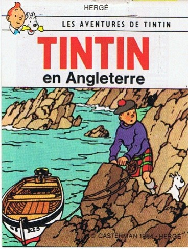 Couverture de l'album Tintin - Publicités Tome 7 Tintin en Angleterre