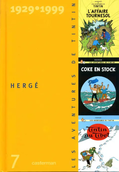 Les aventures de Tintin 1929-1999 Volume 7