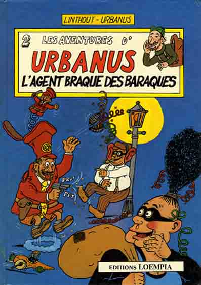 Couverture de l'album Les aventures d'Urbanus Tome 2 L'agent braque des baraques
