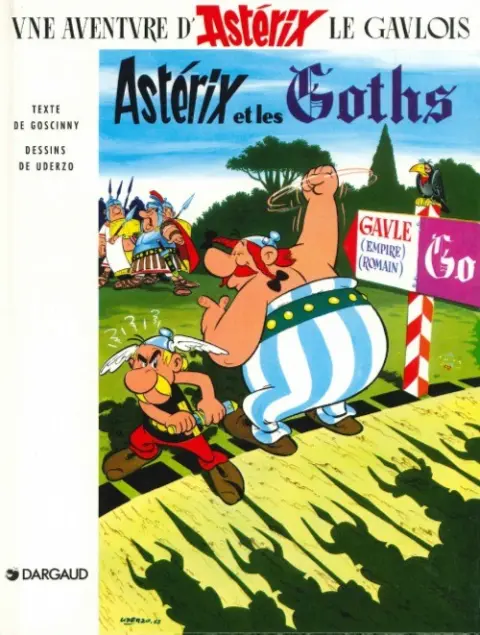 Couverture de l'album Astérix Tome 3 Astérix et les Goths