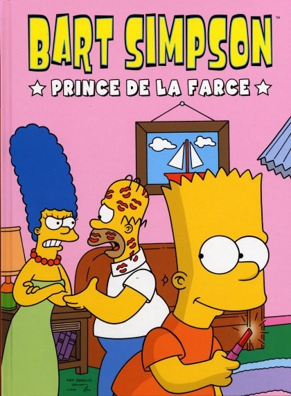 Couverture de l'album Bart Simpson Tome 1 Prince de la farce