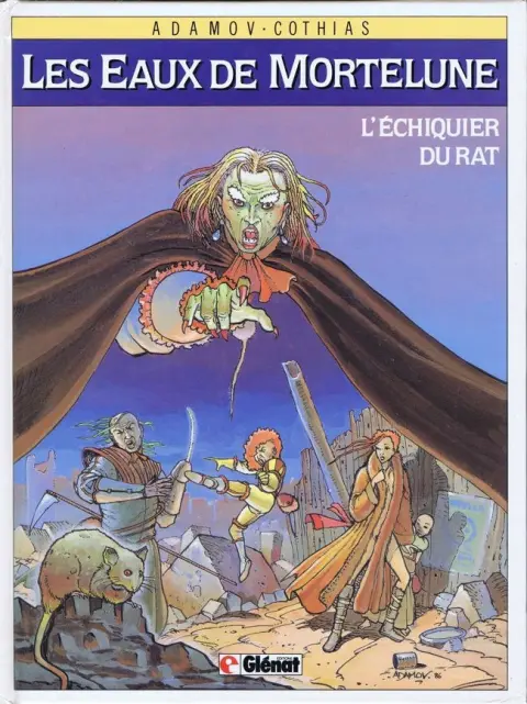 Couverture de l'album Les eaux de Mortelune Tome 1 L'échiquier du rat