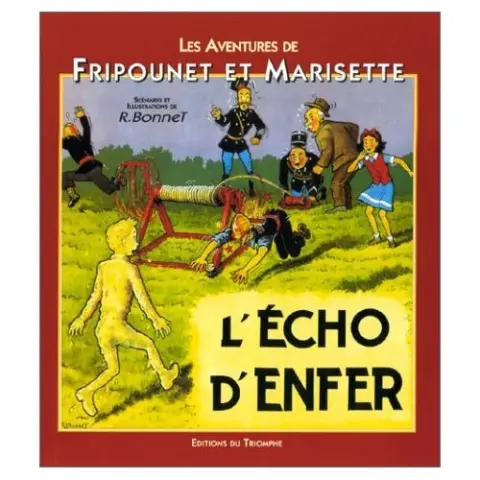 Couverture de l'album Fripounet et Marisette Tome 9 L'écho d'enfer