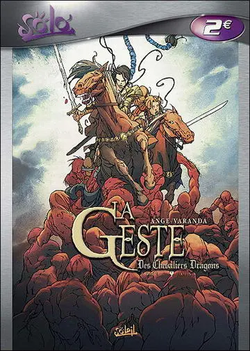 Couverture de l'album La Geste des Chevaliers Dragons Tome 1 Jaïna