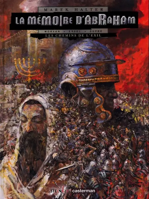 Couverture de l'album La mémoire d'Abraham Tome 1 Les chemins de l'exil