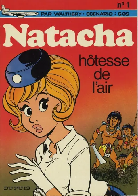 Couverture de l'album Natacha Tome 1 Hôtesse de l'air