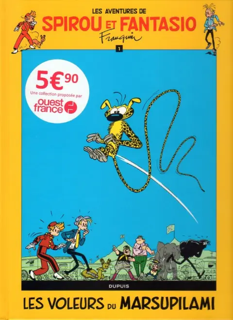 Spirou et Fantasio Tome 5 Les voleurs du Marsupilami