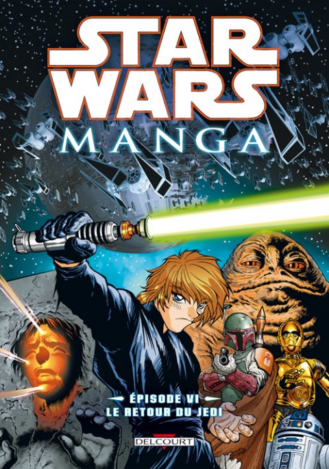 Couverture de l'album Star Wars - Manga Épisode VI Le retour du Jedi