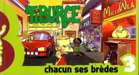 Couverture de l'album Tiburce Tome 3 Chacun ses brèdes