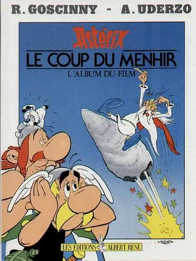 Astérix L'Album du film Le Coup du menhir