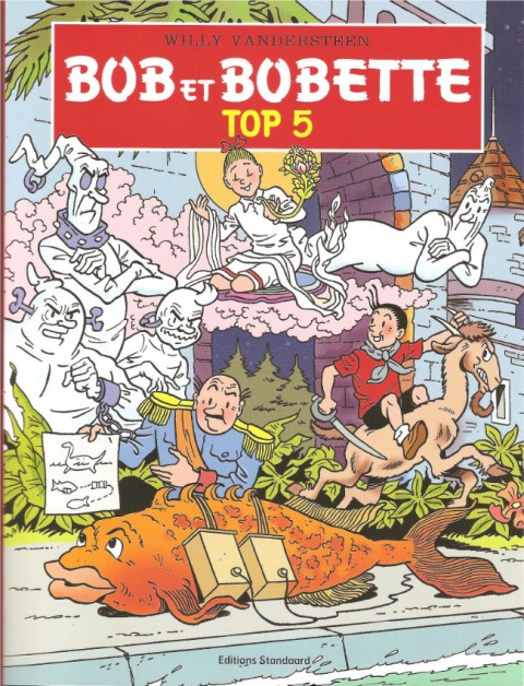 Couverture de l'album Bob et Bobette Top 5