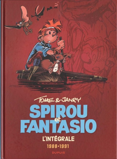 Couverture de l'album Spirou et Fantasio - Intégrale Dupuis 2 Tome 15 1988-1991