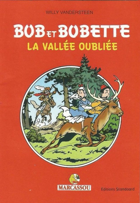 Couverture de l'album Bob et Bobette La Vallée oubliée