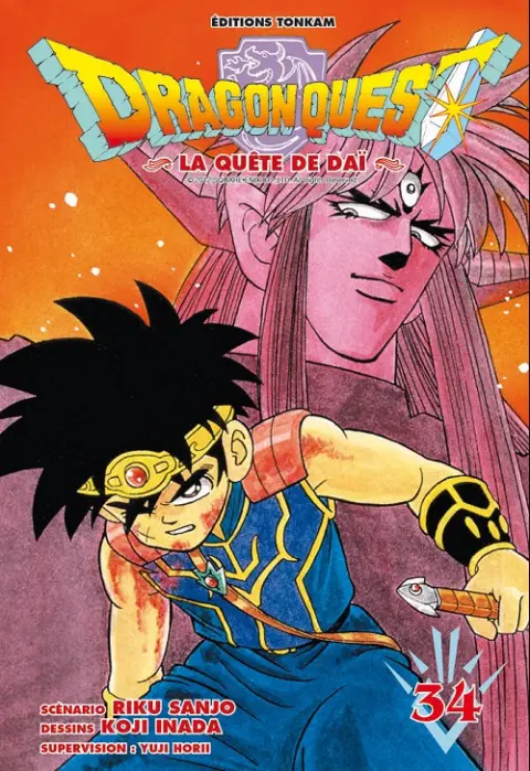 Dragon Quest - La quête de Daï Tome 34 L'avènement du nouvel empereur du mal !