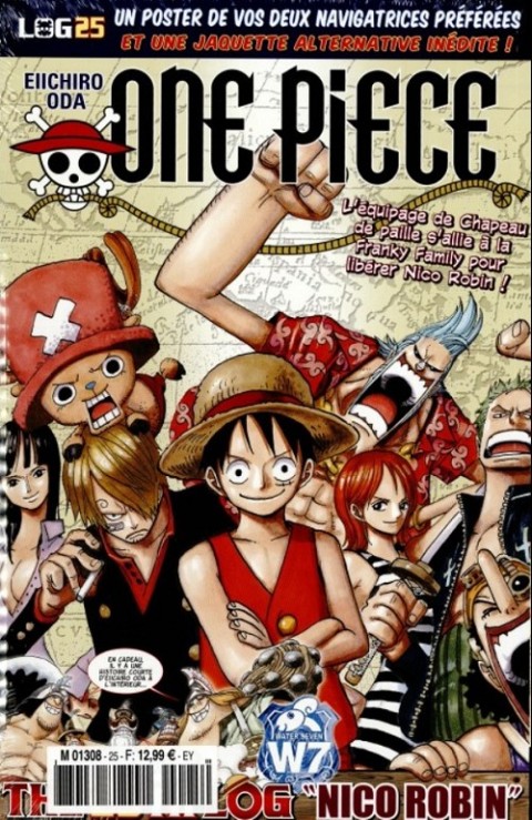 Couverture de l'album One Piece La collection - Hachette The 25th Log