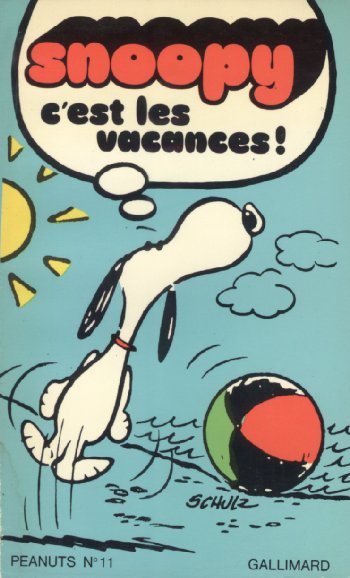Couverture de l'album Snoopy Tome 11 C'est les vacances !