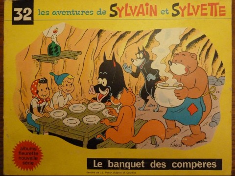 Couverture de l'album Sylvain et Sylvette Tome 32 Le banquet des compères