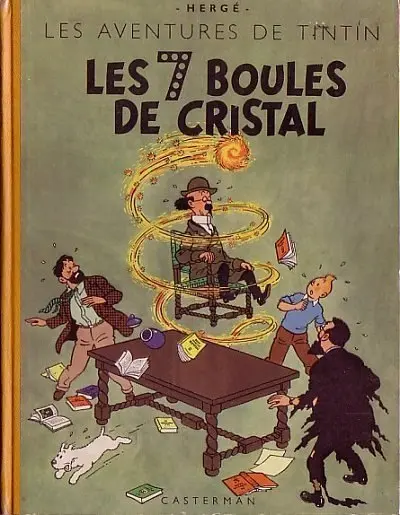Tintin Tome 13 Les 7 boules de cristal