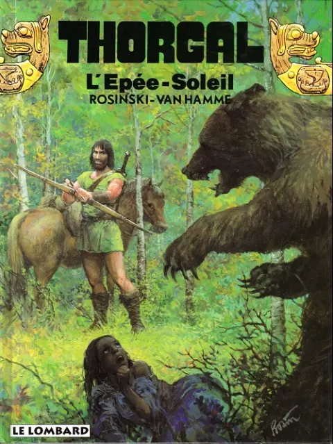 Couverture de l'album Thorgal Tome 18 L'Épée-Soleil