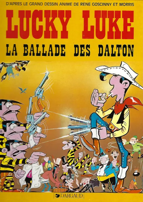 Couverture de l'album Lucky Luke La ballade des Dalton