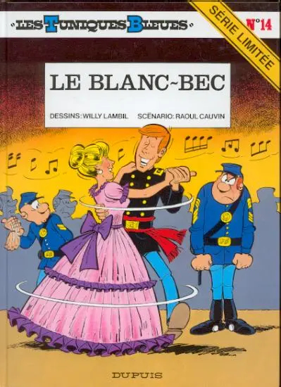 Couverture de l'album Les Tuniques Bleues Tome 14 Le Blanc-bec
