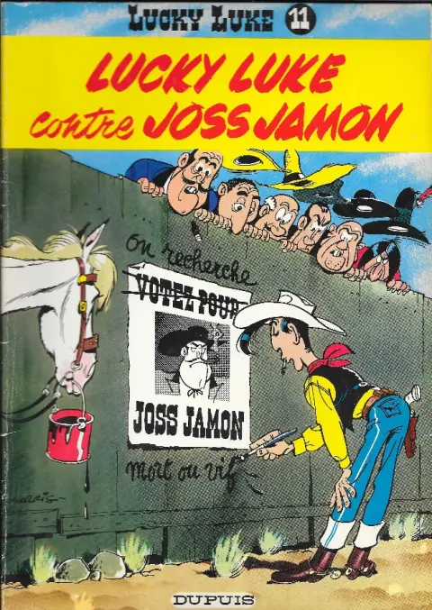 Couverture de l'album Lucky Luke Tome 11 Lucky Luke contre JOSS JAMON