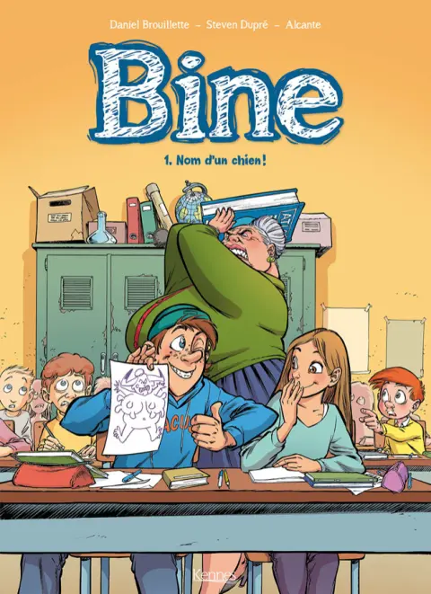 Couverture de l'album Bine Tome 1 Nom d'un chien !