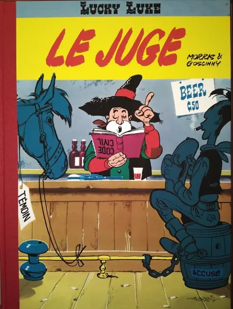 Couverture de l'album Lucky Luke Tome 13 Le juge